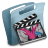 Movie Folder Icon 48x48 png
